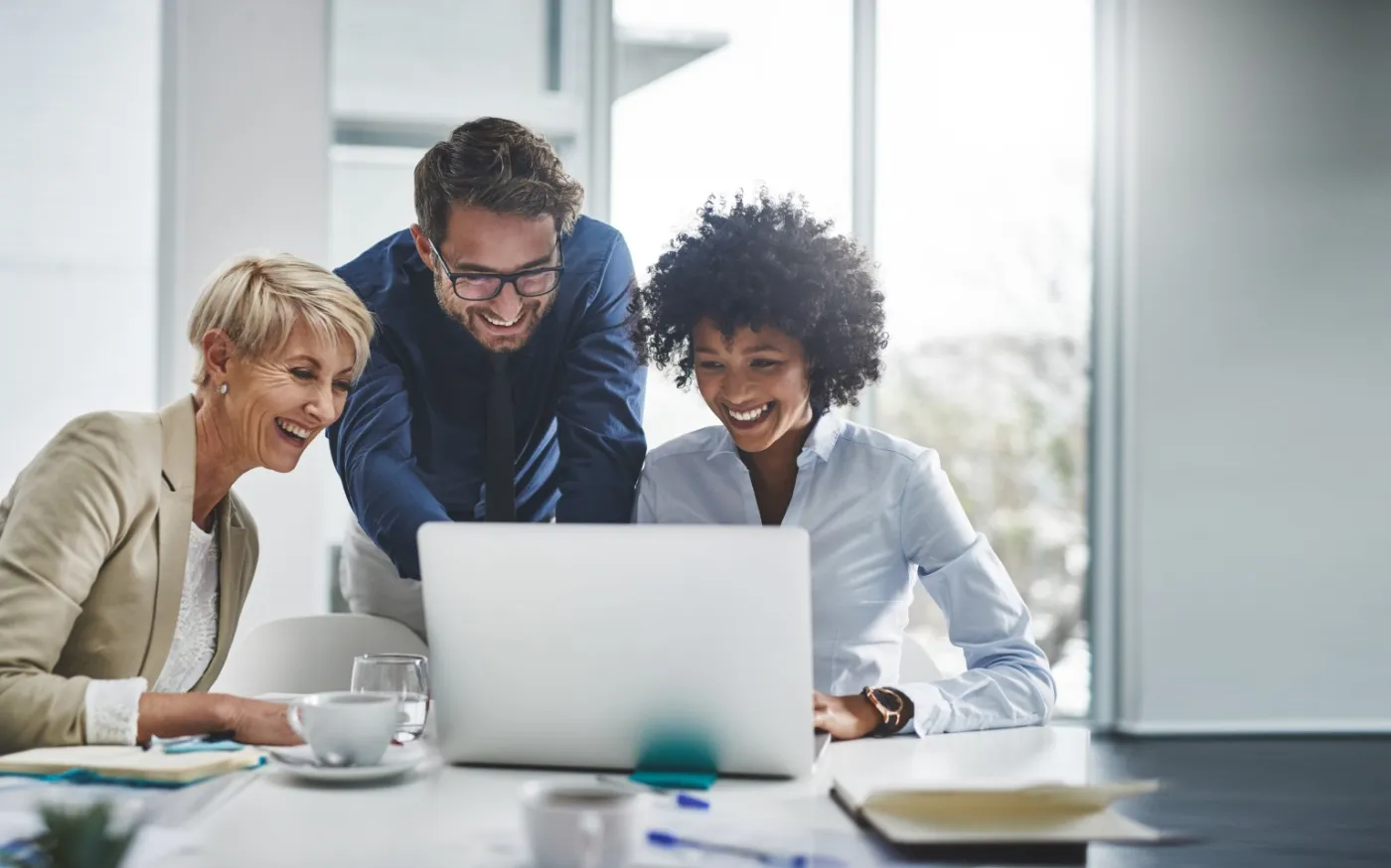 business people in the office
