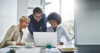 business people in the office